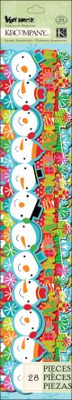 Very Merry Adhesive Paper Borders Icon