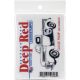 Deep Red Cling Stamp 3.1 inch X1.2 inch Classic Pickup Truck