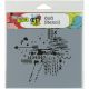 Crafter s Workshop Template 6 inch X6 inch Joyful Sunflower