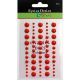 Eyelet Outlet Adhesive Back Enamel Dot 60 Per Pkg Red