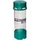 Viewtainer Tethered Cap Storage Container 2 InchX6 Inch Green