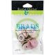 Eyelet Outlet Shape Brads 12 Per Pkg Doughnut