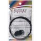 Knitters Pride Interchangeable Cords 49 Inch 60 Inch wper tips Black