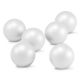 Smooth Styrofoam Balls 3Inch 6 Per Pkg