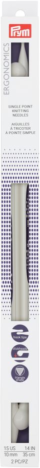 Prym Ergonomics Single Pointed Needles 14 inches Size 15 10mm
