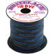 Rexlace Plastic Lacing .0938 inch X33yd Blue Tie Dye