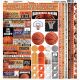 Reminisce Variety Cardstock Stickers 12 inch x12 inch Basketball 