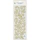 Momenta Glitter Stickers Gold Flourishes
