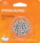 Fiskars Tag Maker Eyelets 50 Per Pkg Silver .88 Inch