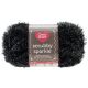 Red Heart Scrubby Sparkle Yarn Licorice 1 pack of 1 Skein