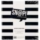 Snap Designer Binder 6 inch X8 inch Black Stripe