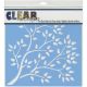 Clear Scraps Stencils 12 InchX12 Inch Tree Branch