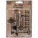 Idea Ology Metal Adornments 14 Per Pkg Silver Keys