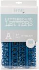 DCWV Letterboard Letters and Characters 1 inch 188 Per Pkg Navy