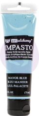 Finnabair Art Alchemy Impasto Paint 2.5 Fluid Ounces Manor Blue