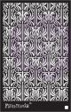 Finnabair Stencil 6 Inch X9 Inch Iris Tapestry