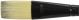 Black Silver Short Handle Brush Stroke Size 3 4