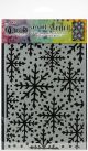 Dyan Reaveley s Dylusions Stencils 5inchX8inch Snowflake 1 Pack of 1 Piece