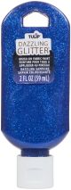 Tulip Dazzling Glitter Brush On Fabric Paint 2oz Sapphire