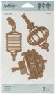 Spellbinders Shapeabilities Dies By Lene Lok Lanterns 1.35Inch To 4.1Inch