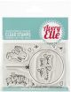 Avery Elle Clear Stamp Set 4 Inch X3 Inch Some Bunny