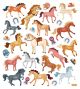 Sticker King Stickers Glitter Horses