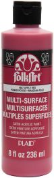 FolkArt Multi Surface Paint 8oz Apple Red