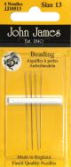 John James Beading Hand Needles Size 13 4 Per Pkg
