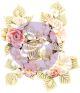 Prima Marketing Mulberry Paper Flowers Poetic Symphony Poetic Rose 4 Per Pkg