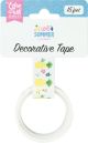 Echo Park I Love Summer Decorative Tape 15 Carefree Summer