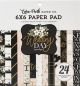 Echo Park Double Sided Paper Pad 6 inch X6 inch 24 Per Pkg Wedding Day 12 Designs 2 Each