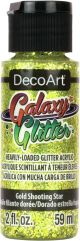 DecoArt Galaxy Glitter Acrylic Paint 2oz Shooting Star Gold