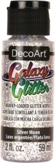 DecoArt Galaxy Glitter Acrylic Paint 2ozMoon Silver