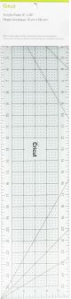 Cricut Acrylic Ruler 6 Inch X26 Inch Blue