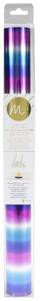 Heidi Swapp Minc Reactive Foil 12.25 inch Pink Rainbow 6 Roll