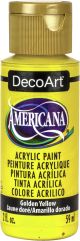 Americana Acrylic Paint 2ozGolden Yellow