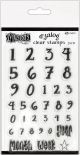 Dyan Reaveley s Dylusions Clear Stamps 4 inch X8 inch Numerology