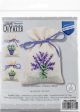 Vervaco Counted Cross Stitch Sachet Bags Kit 3.2 InchX4.8 Inch 3 Per Pkg Provence 14 Count