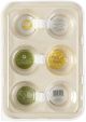 Disposable Muffin Pan W Lid 2 Per Pkg6 Cavity