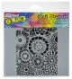 Crafter s Workshop Template 6 inch X6 inch Wallflowers