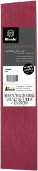 Extra Fine Crepe Paper 19.6 inch X78.7 inch Sangria