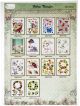 Dress My Craft Fabric Transfer Sheet 24X34cm Pansies