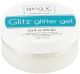 Gina K Designs Glitz Glitter Gel 2.3oz White