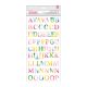 Paige Evans Horizon Thickers Stickers 5.5 inch X11 inch 134 Per Pkg Journey Alpha Chipboard