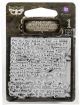 Finnabair Clear Stamp 2.5 inch X2.5 inch Secret Notes