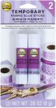 Aleene s Temporary Fabric Glue Sticks 2 Per Pkg .28oz 