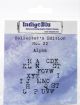 IndigoBlu Collectors Edition Cling Mounted Stamp 2 inch X2 inch 22 Alpha