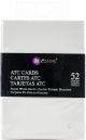 Prima Marketing Altered ATC Card Set 2.25 InchX3.5 Inch White