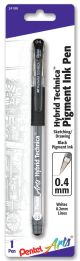 Pentel Hybrid Technica Liquid Gel Pen .4Mm 1 Per Pkg