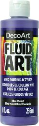 DecoArt FluidArt Ready To Pour Acrylic Paint 8oz Blue Violet